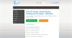 Desktop Screenshot of 3d-viewers.com